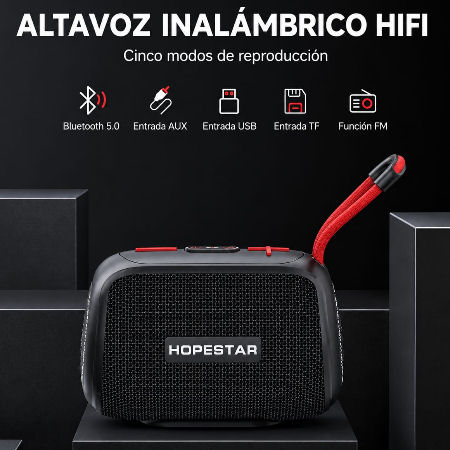 MINI PARLANTE BT T10 HOPESTAR